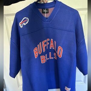 NWT XS peace collective Buffalo Bills Josh Allen knit pullover